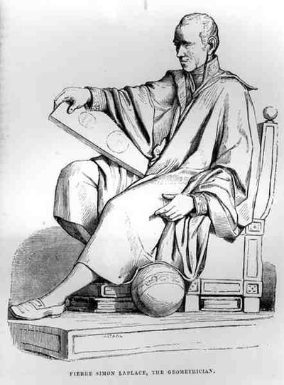Pierre-Simon, Marquis de Laplace (1749-1827), French Astronomer and Geometrician by English School